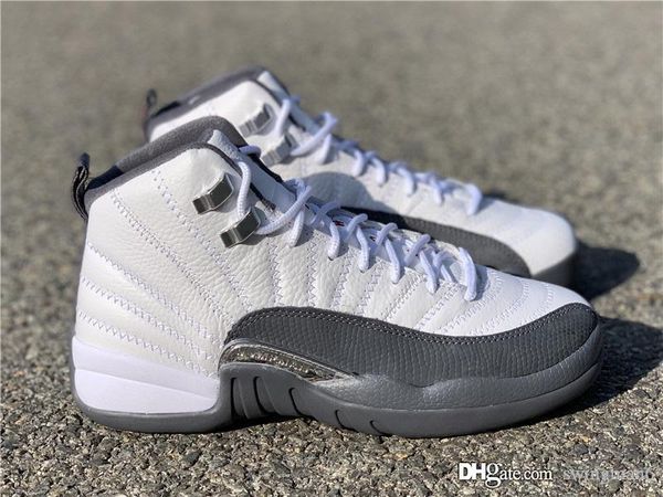 air authentic 12 dark grey white basketball shoes retro real carbon fiber 12s men sports sneakers 130690-160 with box us 7-13
air authentic 12 dark grey white basketball shoes retro real carbon fiber 12s men sports sneakers 130690-160 with box us 7-13