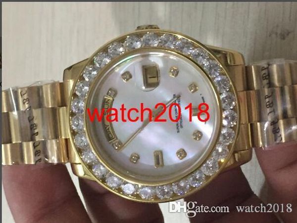 luxury watch stainless steel men's 18k white bigger diamond dial & bezel automatic mens watch wristwatch, Slivery;brown
luxury watch stainless steel men's 18k white bigger diamond dial & bezel automatic mens watch wristwatch, Slivery;brown