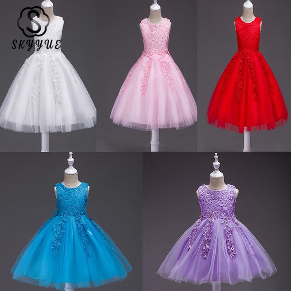 skyyue girl princess party dress for wedding princess dress o-neck sleeveless embroidery kid party communion 2019 738, Red;yellow
skyyue girl princess party dress for wedding princess dress o-neck sleeveless embroidery kid party communion 2019 738, Red;yellow