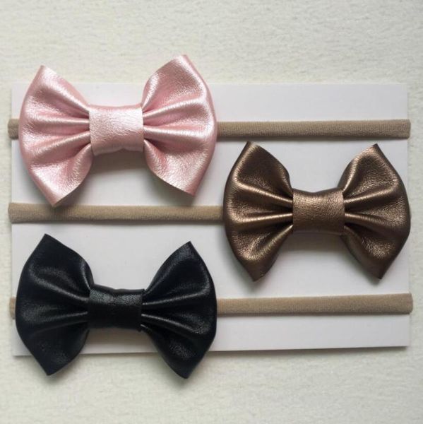 12colors leather bows hairbands leather bow hairband nylon headband gold bow pink headband 36pcs, Slivery;white
12colors leather bows hairbands leather bow hairband nylon headband gold bow pink headband 36pcs, Slivery;white