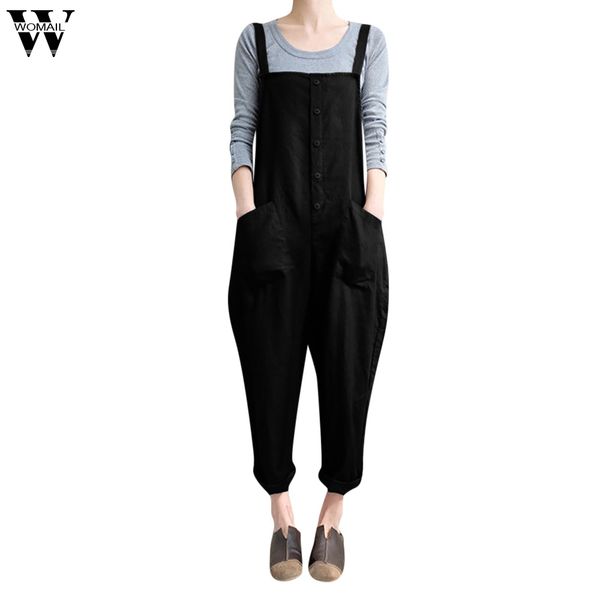 womail bodysuit women summer fashion casual sleeveless button jumpsuits overalls harem long trousers playsuits new dropship m6, Black;white
womail bodysuit women summer fashion casual sleeveless button jumpsuits overalls harem long trousers playsuits new dropship m6, Black;white