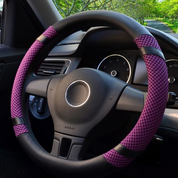 ice silk car steering wheel cover for 37-38cm leather breathable fabric braid car steering-wheel cover auto interior accessories
ice silk car steering wheel cover for 37-38cm leather breathable fabric braid car steering-wheel cover auto interior accessories