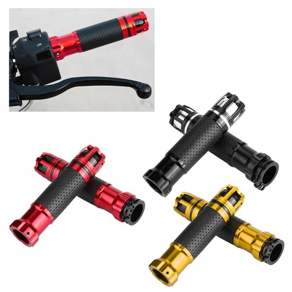 1 pair universal hand grips 22mm 7/8 inch motorcycle modified anti-slip rotatable handlebar hand grips aluminium alloy
1 pair universal hand grips 22mm 7/8 inch motorcycle modified anti-slip rotatable handlebar hand grips aluminium alloy