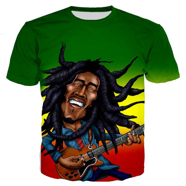 fashion men/women bob singer marley reggae harajuku summer style funny 3d print casual t-shirt h267, White;black
fashion men/women bob singer marley reggae harajuku summer style funny 3d print casual t-shirt h267, White;black