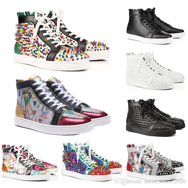 spikes high red bottom studded trainers women men luxury designer flat casual shoes genuine leather designer classic shoes
spikes high red bottom studded trainers women men luxury designer flat casual shoes genuine leather designer classic shoes