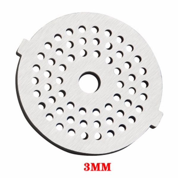 silver 55mm home 5# meat grinder hole plate stainless steel grinder parts 1pcs
silver 55mm home 5# meat grinder hole plate stainless steel grinder parts 1pcs