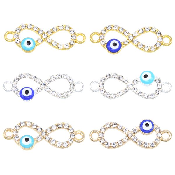 6pcs wholesale silver plated enamel ladybug crystal infinity connectors for jewelry making bracelet accessories diy craft, Blue;slivery
6pcs wholesale silver plated enamel ladybug crystal infinity connectors for jewelry making bracelet accessories diy craft, Blue;slivery