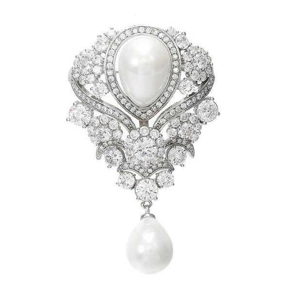 великолепной кристалл цирконий классической перл брошь протяжка pin женщины ювелирные изделия аксессуары br8111002, Gray 
великолепной кристалл цирконий классической перл брошь протяжка pin женщины ювелирные изделия аксессуары br8111002, Gray