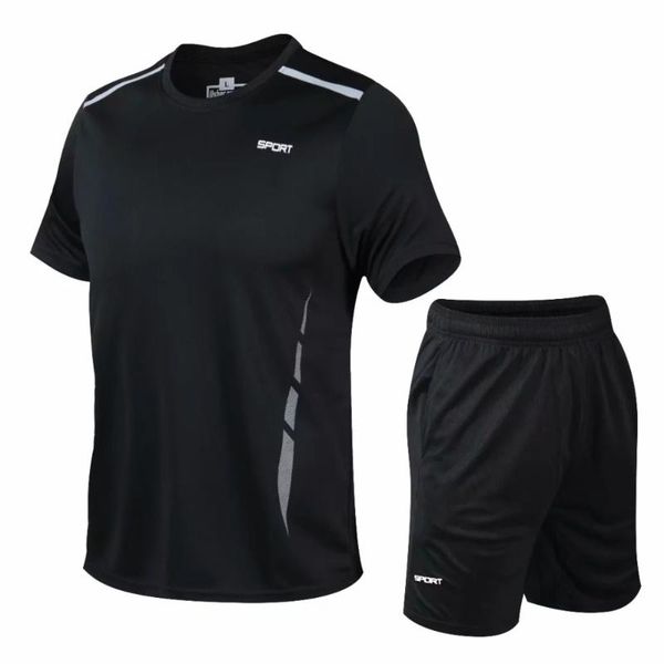 new men sports suits costumes running set gym fitness clothing summer men football set uniforms tennis sportswear, Black;blue
new men sports suits costumes running set gym fitness clothing summer men football set uniforms tennis sportswear, Black;blue