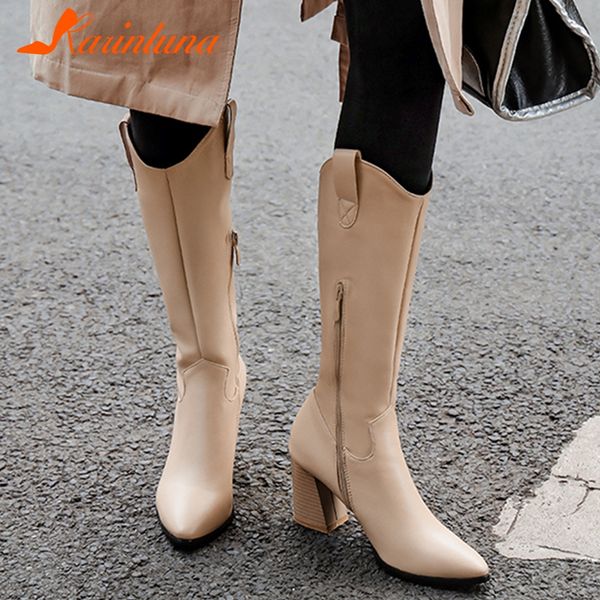 karin new plus size 32-48 chunky high heels mid calf boots women shoes woman zip up add fur warm winter shoes women boots, Black
karin new plus size 32-48 chunky high heels mid calf boots women shoes woman zip up add fur warm winter shoes women boots, Black