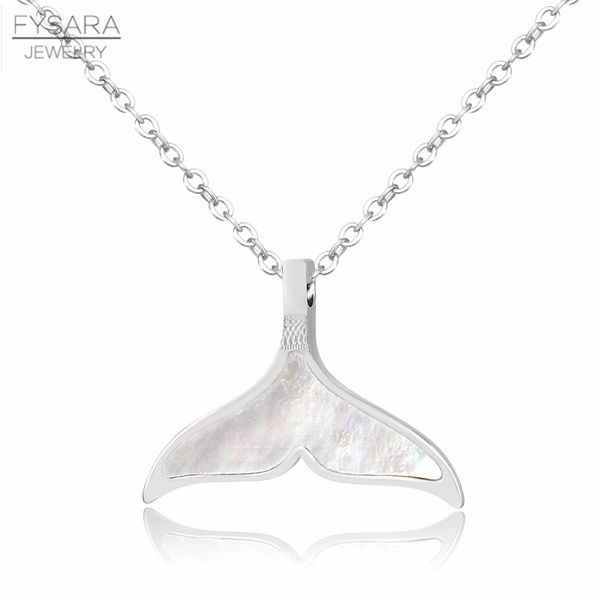 fysara charm natural shell mermaid pendant necklace gold titanium steel short clavicle necklace for women sea-maid korea jewelry, Silver
fysara charm natural shell mermaid pendant necklace gold titanium steel short clavicle necklace for women sea-maid korea jewelry, Silver