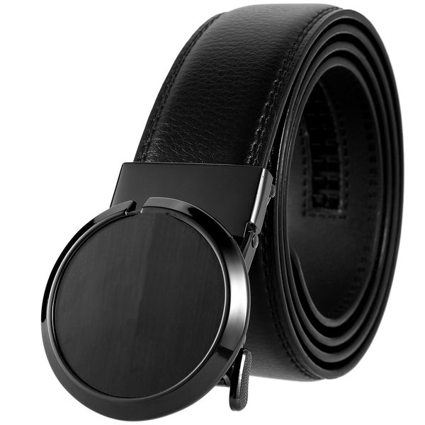 new fashion men genuine leather belt european style man belt wasistband quallity automatic buckle male strap cowskin belt, Black;brown
new fashion men genuine leather belt european style man belt wasistband quallity automatic buckle male strap cowskin belt, Black;brown
