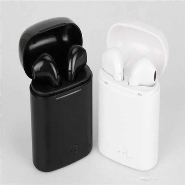 I7 I7S TWS Twins Bluetooth Earbuds Mini Wireless Earphones Headset with Mic Stereo V4.2 Headphone for IphoneX Android sansumg epacket free
I7 I7S TWS Twins Bluetooth Earbuds Mini Wireless Earphones Headset with Mic Stereo V4.2 Headphone for IphoneX Android sansumg epacket free