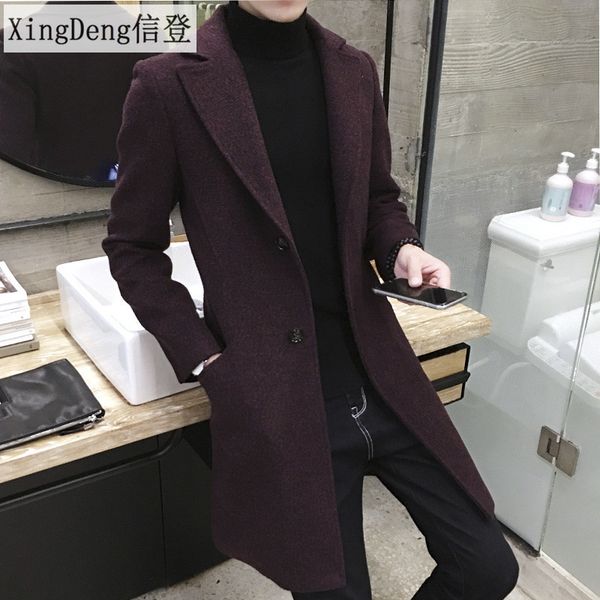xingdeng men long casual coats men's thick wool trench fashion warm coat lapel collar spring autumn overcoat plus size 5xl, Tan;black
xingdeng men long casual coats men's thick wool trench fashion warm coat lapel collar spring autumn overcoat plus size 5xl, Tan;black