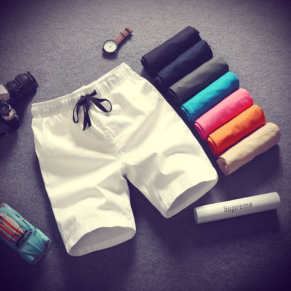 men summer shorts 100% cotton short pants solid casual shorts new men drawstring joggers size 5xl, White;black
men summer shorts 100% cotton short pants solid casual shorts new men drawstring joggers size 5xl, White;black