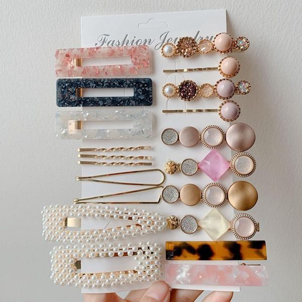 15,20 pieces / set elegant pearl acrylic hair clips women's girls sweet hair clip hair clip korean accessories large style fkwoc, Black
15,20 pieces / set elegant pearl acrylic hair clips women's girls sweet hair clip hair clip korean accessories large style fkwoc, Black
