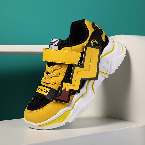 fashion casual shoes kid sneakers breathable mesh soft sole trend boys and girls shoes 28-38, Black
fashion casual shoes kid sneakers breathable mesh soft sole trend boys and girls shoes 28-38, Black