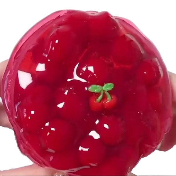 crystal mud sponge slime cherry transparent mud cotton cherry mud mixing cloud slime puttys scented stress kids clay toy l0224
crystal mud sponge slime cherry transparent mud cotton cherry mud mixing cloud slime puttys scented stress kids clay toy l0224