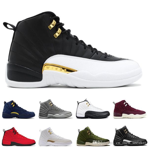 12 12s bordeaux dark grey men basketball shoes deep royal blue suede the maste flu game mens sports sneakers for men trainers designer, White;red
12 12s bordeaux dark grey men basketball shoes deep royal blue suede the maste flu game mens sports sneakers for men trainers designer, White;red