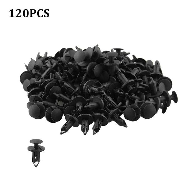 120pcs auto parts car fender buckle 8mm fixed buckles fender bumper push-type buckle car accessories
120pcs auto parts car fender buckle 8mm fixed buckles fender bumper push-type buckle car accessories