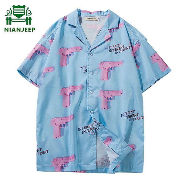 men's casual printed shirt men 2020 short sleeve hawaii beach women fashion streetwear shirts male harajuku chemise homme, White;black
men's casual printed shirt men 2020 short sleeve hawaii beach women fashion streetwear shirts male harajuku chemise homme, White;black