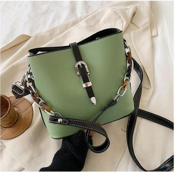 bucket bag woman 2020 new spring korean version of fashion cross-body bag instagram joker harbor style chain small
bucket bag woman 2020 new spring korean version of fashion cross-body bag instagram joker harbor style chain small