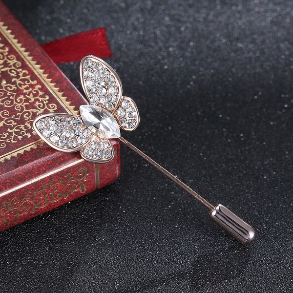 korean butterfly insect lady brooch zircon crystal suit coat lapel pin collar long needle sweater shawl cardigan women jewelry, Gray
korean butterfly insect lady brooch zircon crystal suit coat lapel pin collar long needle sweater shawl cardigan women jewelry, Gray