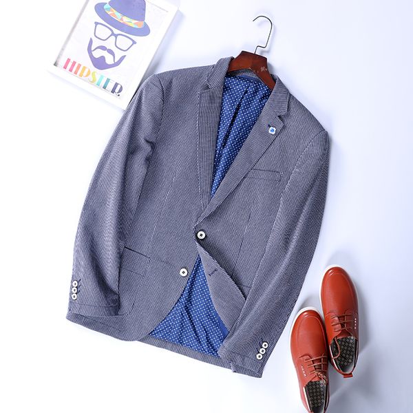men's wear 2019 spring new business casual small suit gentleman temperament elegant stripes west mc103, White;black
men's wear 2019 spring new business casual small suit gentleman temperament elegant stripes west mc103, White;black