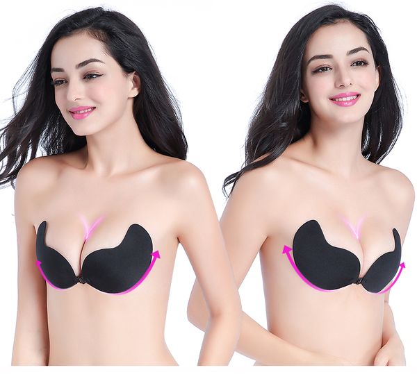 strapless bra fashion bras women underwear fashion silicone push up seamless self-adhesive bra invisible female lingerie, Red;black
strapless bra fashion bras women underwear fashion silicone push up seamless self-adhesive bra invisible female lingerie, Red;black