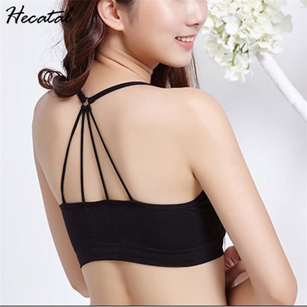 hecatal 2020 quick dry no-rim breathable sports bra women backless fitness yoga sports bras women running gym padded top, White;black
hecatal 2020 quick dry no-rim breathable sports bra women backless fitness yoga sports bras women running gym padded top, White;black