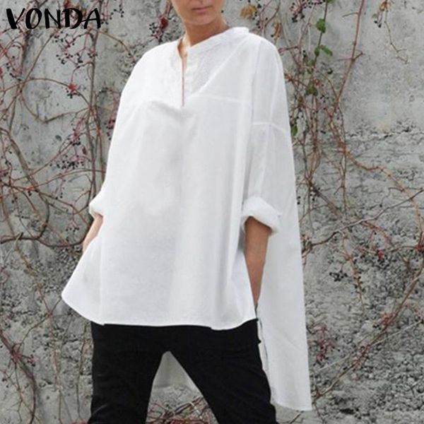vonda autumn blouses and 2020 women v neck long sleeve cotton shirts plus size bohemian party blusas femme tunics 5xl, White
vonda autumn blouses and 2020 women v neck long sleeve cotton shirts plus size bohemian party blusas femme tunics 5xl, White
