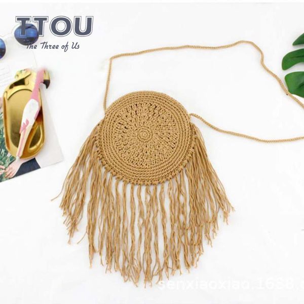 casual long tassel straw women bags round shape female crossbody bags wicker lady shoulder bag small purses summer handdbags
casual long tassel straw women bags round shape female crossbody bags wicker lady shoulder bag small purses summer handdbags