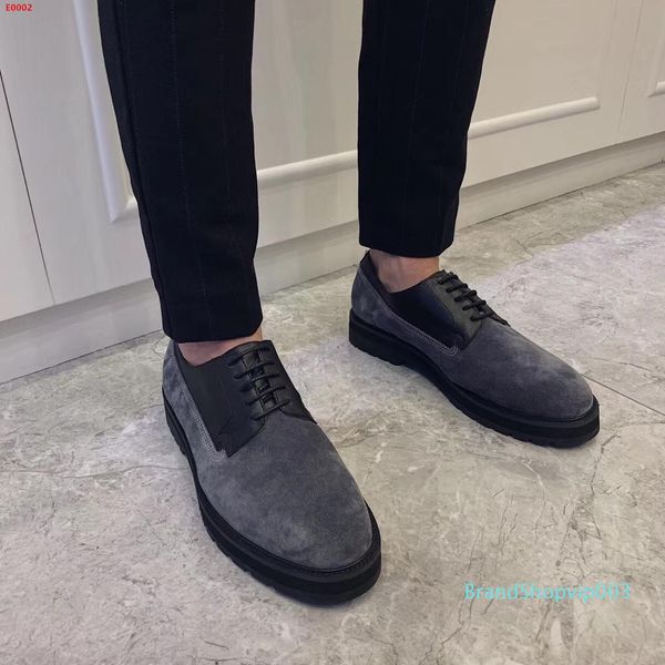 with the design of round head of leather upper for men's shoes with frosted cowhair brown lacing and casual restoring ancient ways, Black
with the design of round head of leather upper for men's shoes with frosted cowhair brown lacing and casual restoring ancient ways, Black