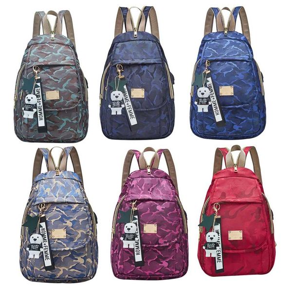 shoulder mummy bag large capacity camouflage with usb interface canvas backpack with usb charging port for men women in stock
shoulder mummy bag large capacity camouflage with usb interface canvas backpack with usb charging port for men women in stock