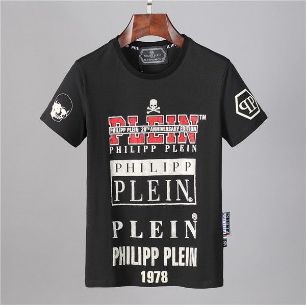 2019 new luxury printed phillip plain brand t-shirt fashion casual o-neck men's summer short sleeve brand clothing, White;black
2019 new luxury printed phillip plain brand t-shirt fashion casual o-neck men's summer short sleeve brand clothing, White;black
