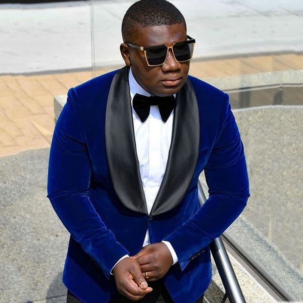 wide shawl lapel royal blue velvet smoking jacket men suits for wedding groom tuxedo prom party man blazer two-pieces classic costume homme, Black;gray
wide shawl lapel royal blue velvet smoking jacket men suits for wedding groom tuxedo prom party man blazer two-pieces classic costume homme, Black;gray