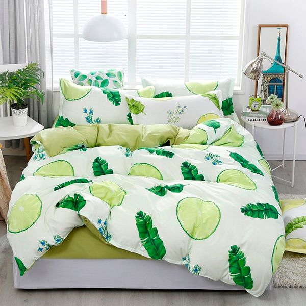minimal green plant style bed kit skin-friendly breathable quilt cover bed sheet pillowcase bedding set
minimal green plant style bed kit skin-friendly breathable quilt cover bed sheet pillowcase bedding set