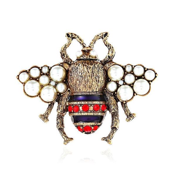 european and american broccoli three-dimensional pearl pin lovely new bee brooch gift selling good new, Gray
european and american broccoli three-dimensional pearl pin lovely new bee brooch gift selling good new, Gray