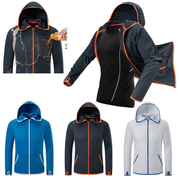 men gym fitness jersey sports hooded jacket running soccer gym windbreaker running sports coat hombre chaqueta hiking coat, Black;red
men gym fitness jersey sports hooded jacket running soccer gym windbreaker running sports coat hombre chaqueta hiking coat, Black;red