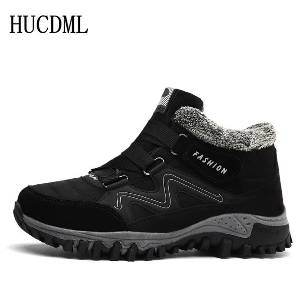 hucdml 2019 new men shoes winter warm boots comfortable casual snow couple shoes lace-up cotton fabric sneakers for men, Black
hucdml 2019 new men shoes winter warm boots comfortable casual snow couple shoes lace-up cotton fabric sneakers for men, Black