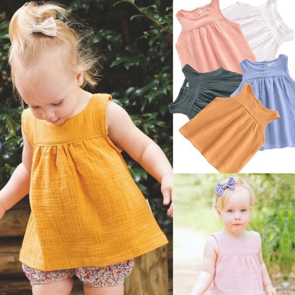 solid color girls princess dress kids baby party cotton tank tutu shirt dresses, Red;yellow
solid color girls princess dress kids baby party cotton tank tutu shirt dresses, Red;yellow