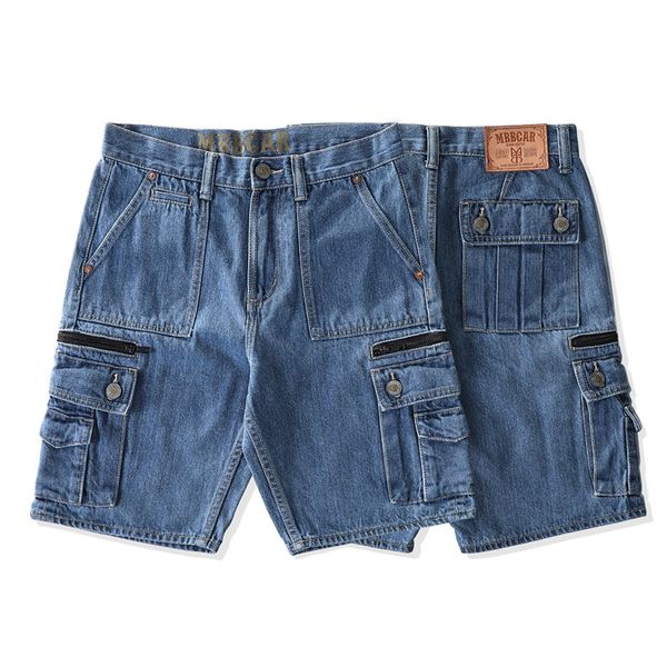 12 oz nostalgic retro summer wash water red ear tannin tooling denim shorts mbbcar narrow 5 minutes of pants, Blue
12 oz nostalgic retro summer wash water red ear tannin tooling denim shorts mbbcar narrow 5 minutes of pants, Blue