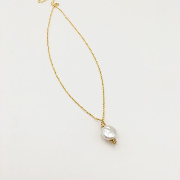 2020 new natural freshwater pearl 14kgf necklace 12-13mm button shape pearl jewelry for women, Silver
2020 new natural freshwater pearl 14kgf necklace 12-13mm button shape pearl jewelry for women, Silver