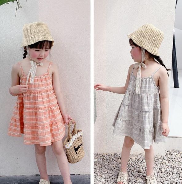2020 new wholesale baby girls plaid vest dress summer kids girls dresses 1-6 years, Red;yellow
2020 new wholesale baby girls plaid vest dress summer kids girls dresses 1-6 years, Red;yellow