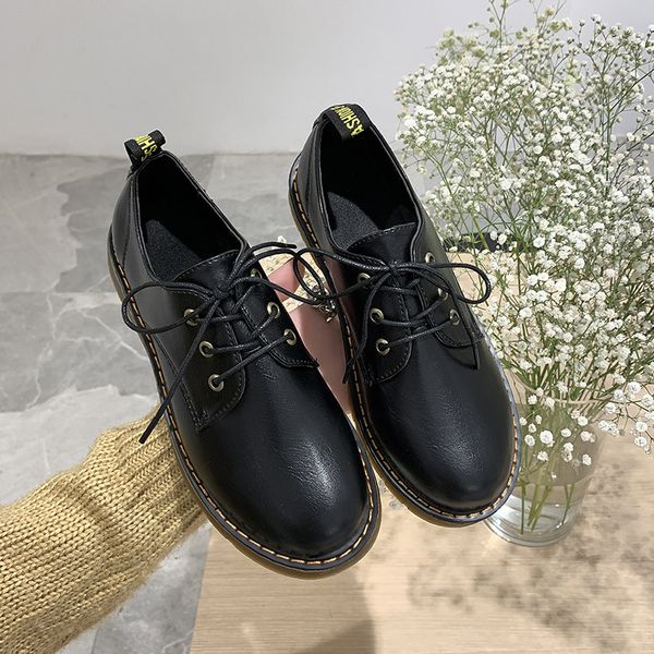 flat black shoes for women autumn casual female sneakers 2019 fashion women's flats oxfords all-match round toe british style
flat black shoes for women autumn casual female sneakers 2019 fashion women's flats oxfords all-match round toe british style