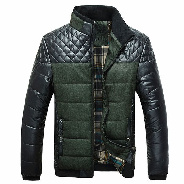 new 2019 winter men's jacket coats casual stand collar warm coat mens autumn cotton-padded jacket, Tan;black
new 2019 winter men's jacket coats casual stand collar warm coat mens autumn cotton-padded jacket, Tan;black