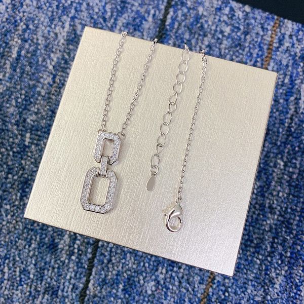 c2040 simple temperament high feeling hollow out square necklace pendant women's fashion versatile sweater clavicle chain female, Silver
c2040 simple temperament high feeling hollow out square necklace pendant women's fashion versatile sweater clavicle chain female, Silver