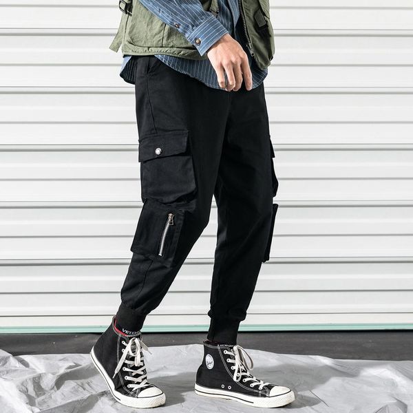 2019 japanese style men's wash male cotton casual harem pants zipper decorate black trousers hip hop joggers sweatpants s-3xl
2019 japanese style men's wash male cotton casual harem pants zipper decorate black trousers hip hop joggers sweatpants s-3xl