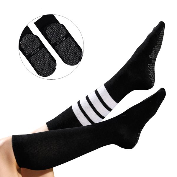 yoga socks knee high yoga warm stockings dance thigh socks sillicone anti-slip women falls prevention for pilates gym, Black
yoga socks knee high yoga warm stockings dance thigh socks sillicone anti-slip women falls prevention for pilates gym, Black