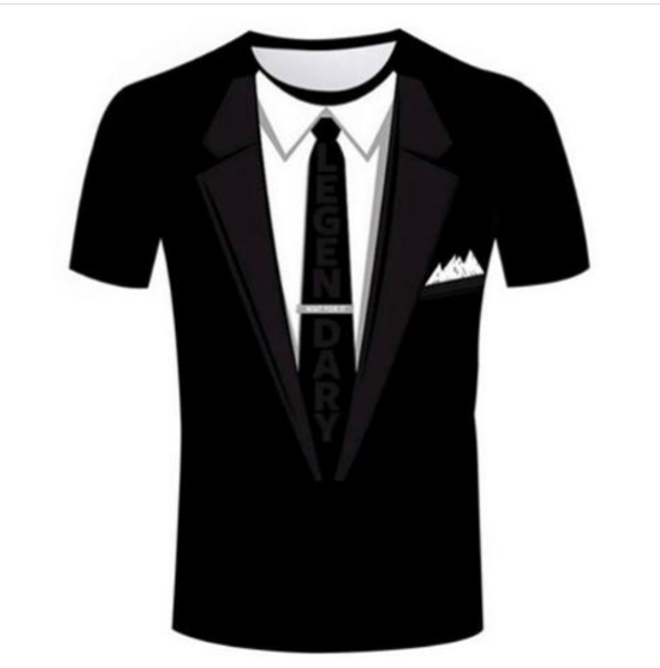 new fashion men / women tuxedo funny 3d t-shirt casual short-sleeve t-shirt summer zc083, White;black
new fashion men / women tuxedo funny 3d t-shirt casual short-sleeve t-shirt summer zc083, White;black